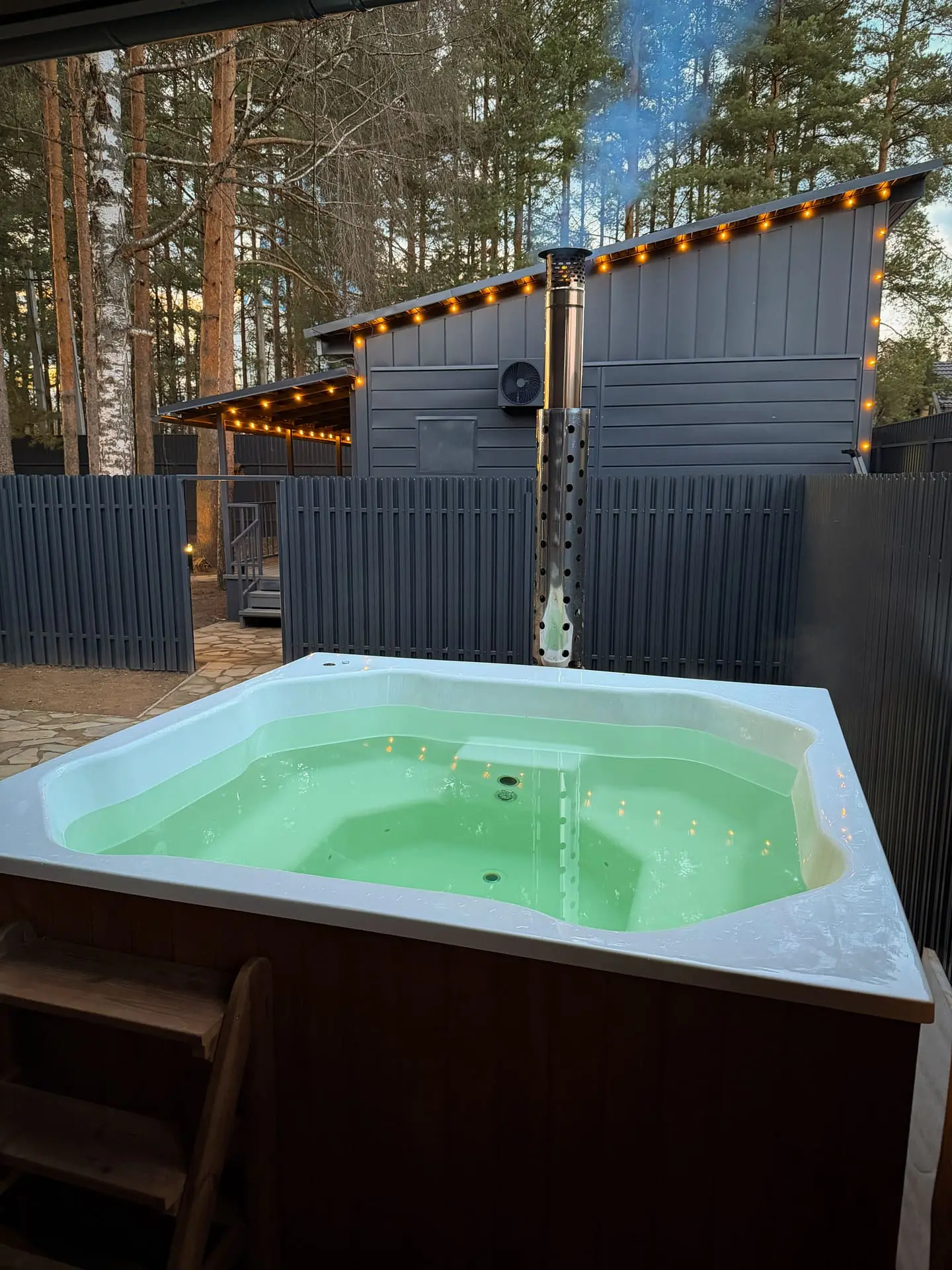 SPA-купель у гостевого дома, фото 3